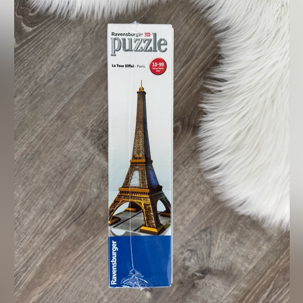 🌟 Ravensburger 3D Puzzle Building Eiffel Tower - 216 Pieces - Picture 2 of 7